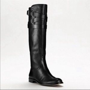 ⭐️Coach “Cayden” Tall Black Leather Riding Boots size 7.5B